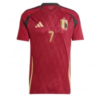 Belgien Kevin De Bruyne #7 Heimtrikot EM 2024 Kurzarm